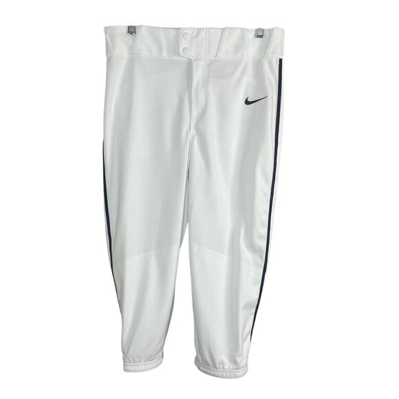 NWT Nike Vapor Select High Piped White Baseball Pants Mens Size Med (BQ9021-106) - Picture 2 of 6